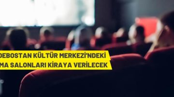 Kadıköy Belediyesi, 7 adet sinema salonunu kiraya verecek