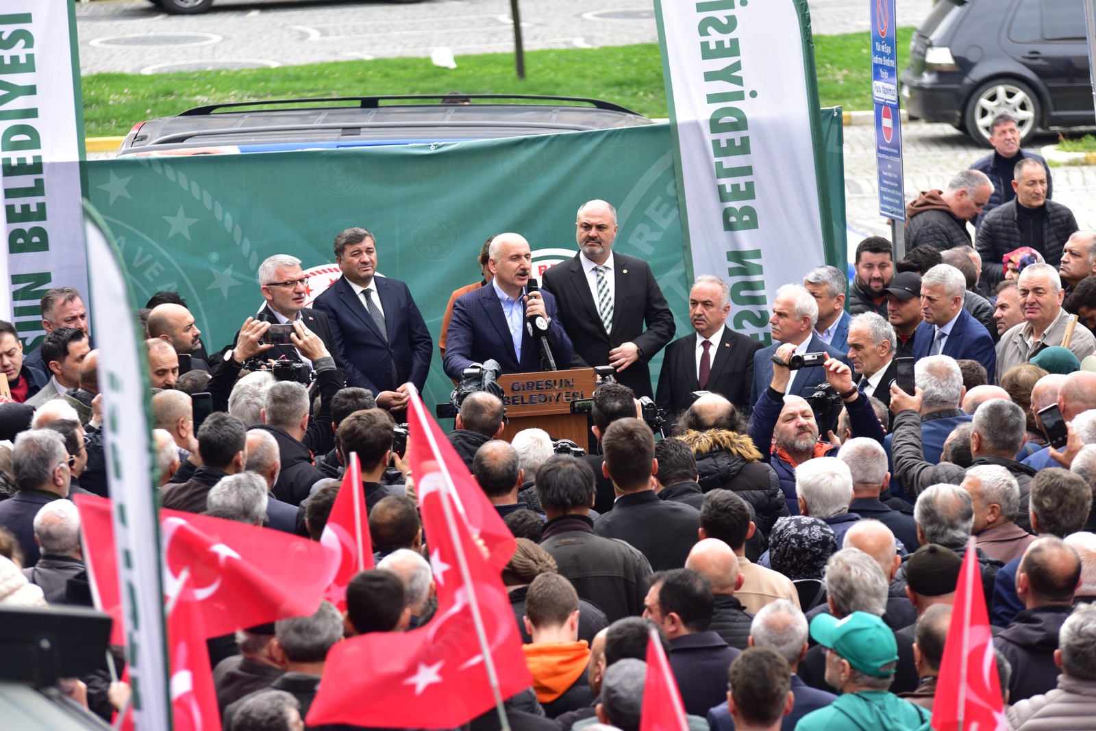 Müjdeyi Ulaştırma ve Altyapı Bakanı Adil Karaismailoğlu Giresun’da Verdi