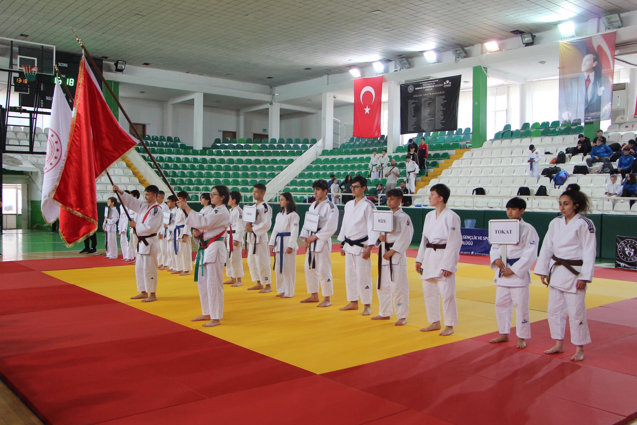 Giresun’da Judo Grup Müsabakaları  Başladı