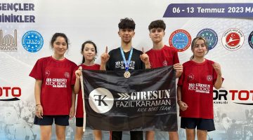 Giresunlu Sporculardan Kick Boks Şampiyonasında 6 Madalya