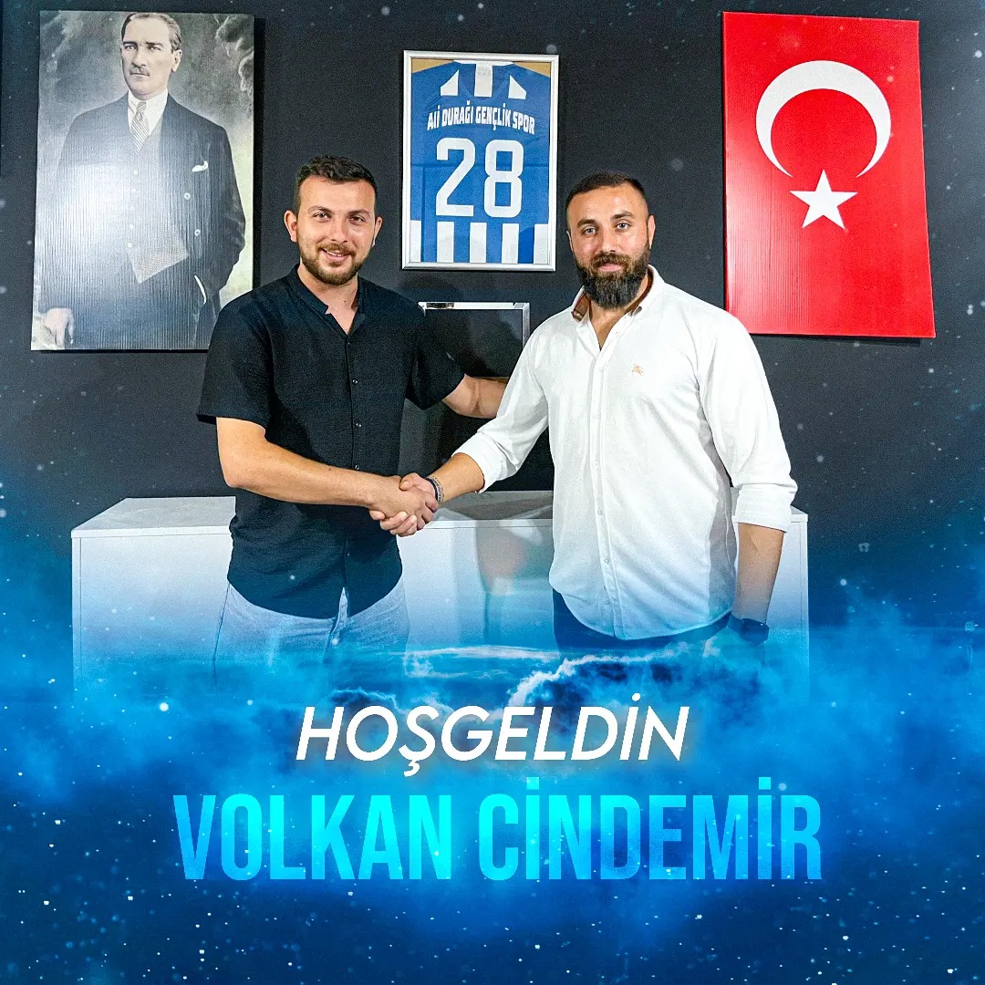 Ali Durağı Gençlik Spor, Teknik Direktör Volkan Cindemir ile Yeniden Anlaştı