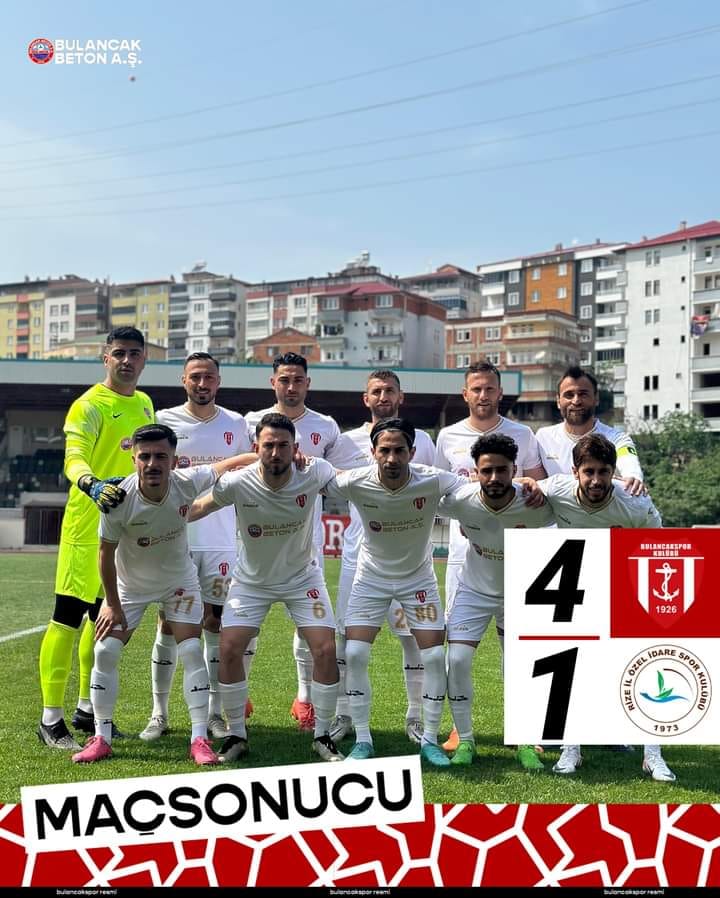 BULANCAK SPOR 3 PUANI 4 GOLLE ALDI