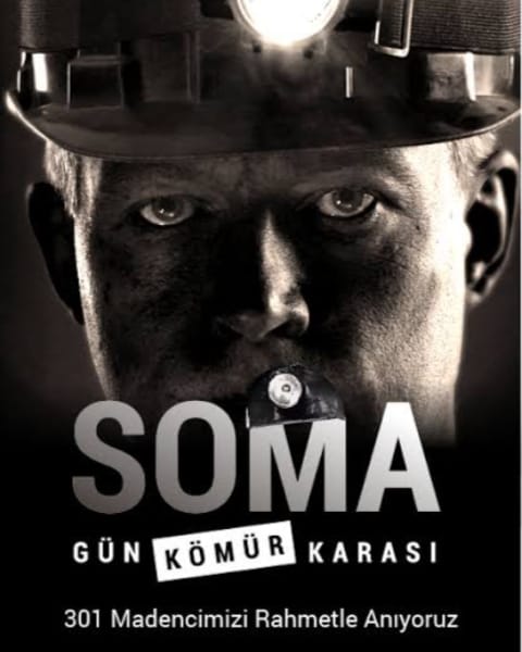 SOMA FACİASI YILDÖNÜMÜNDE ŞEHİTLERİMİZİ ANIYORUZ