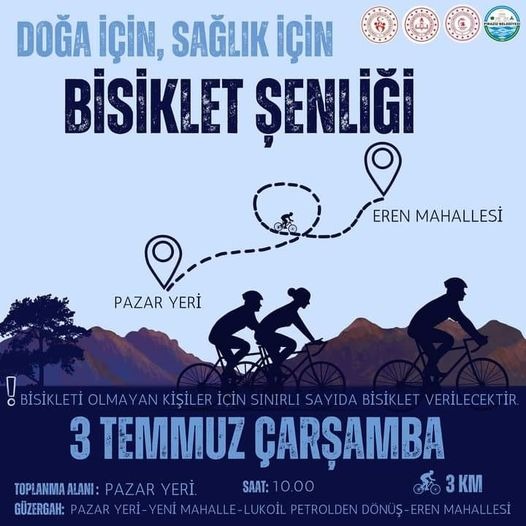 “DOĞA İÇİN, SAĞLIK İÇİN PEDAL ÇEVİRİYORUZ”