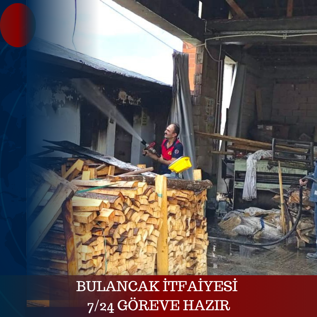 BULANCAK İTFAİYESİ 7/24 GÖREVE HAZIR