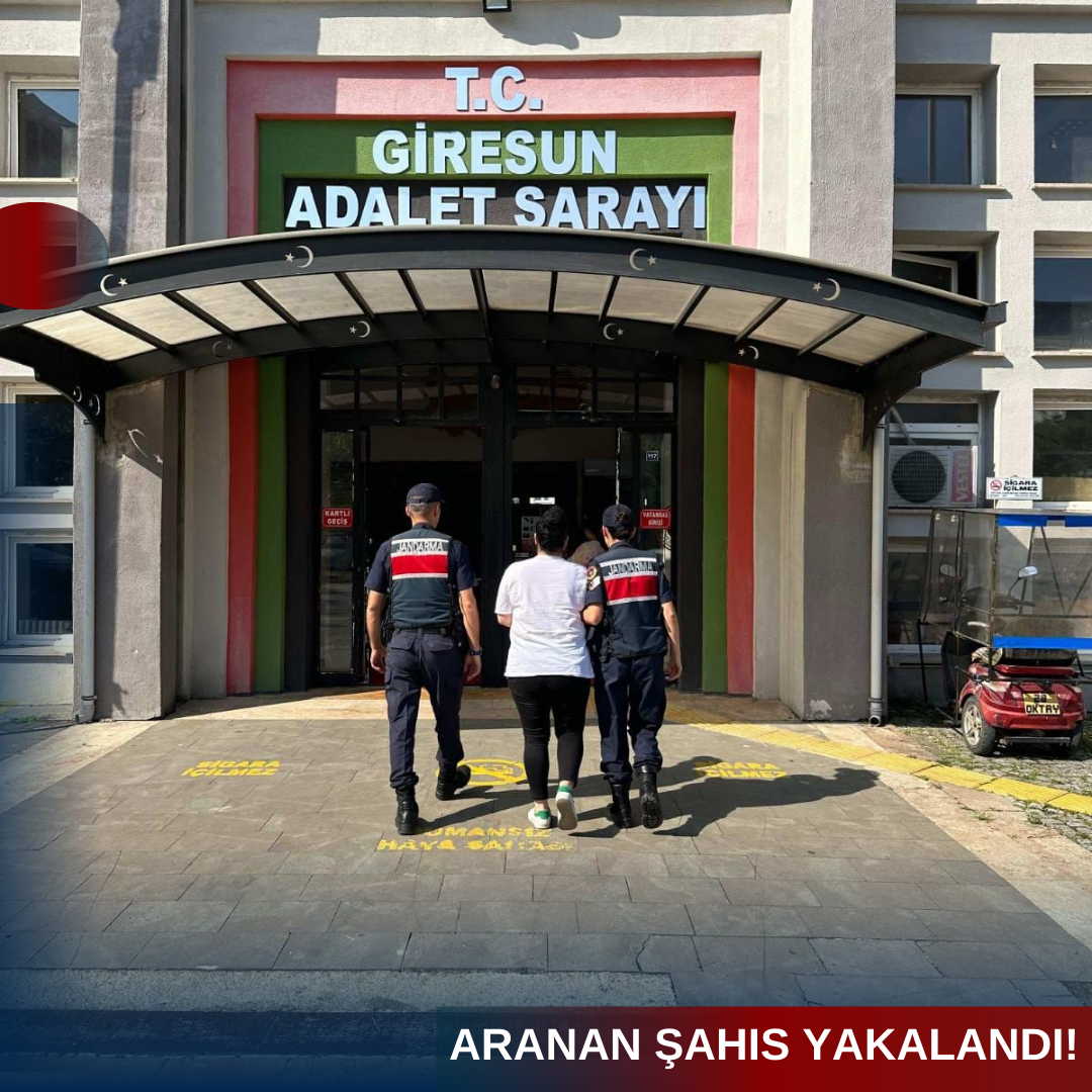 ARANAN ŞAHIS YAKALANDI!