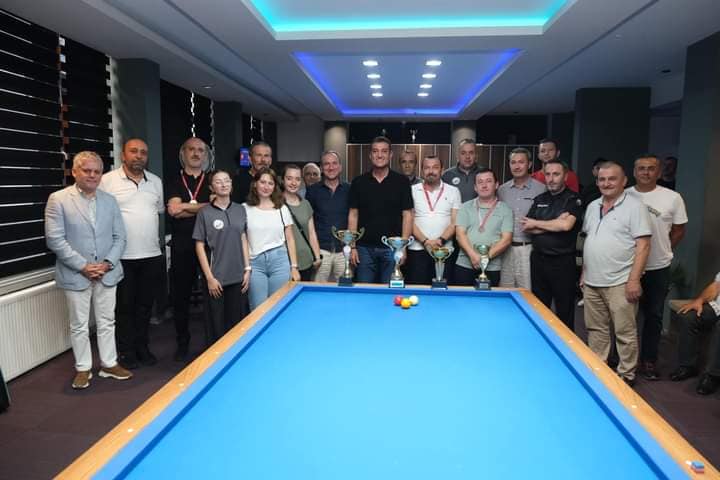 Giresun’da 3 Bant Bilardo Turnuvası Coşkusu Yaşandı!