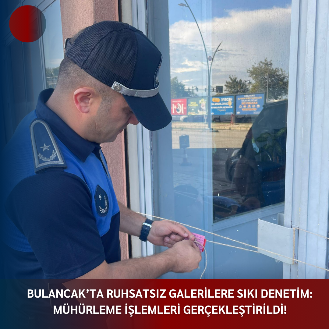 BULANCAK’TA RUHSATSIZ GALERİLERE SIKI DENETİM: MÜHÜRLEME İŞLEMLERİ GERÇEKLEŞTİRİLDİ!