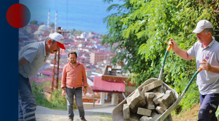 BULANCAK BELEDİYESİ FEN İŞLERİ MÜDÜRLÜĞÜ EKİPLERİ, ŞEHİR GENELİNDE ÇALIŞMALARINA HIZ KESMEDEN DEVAM EDİYOR