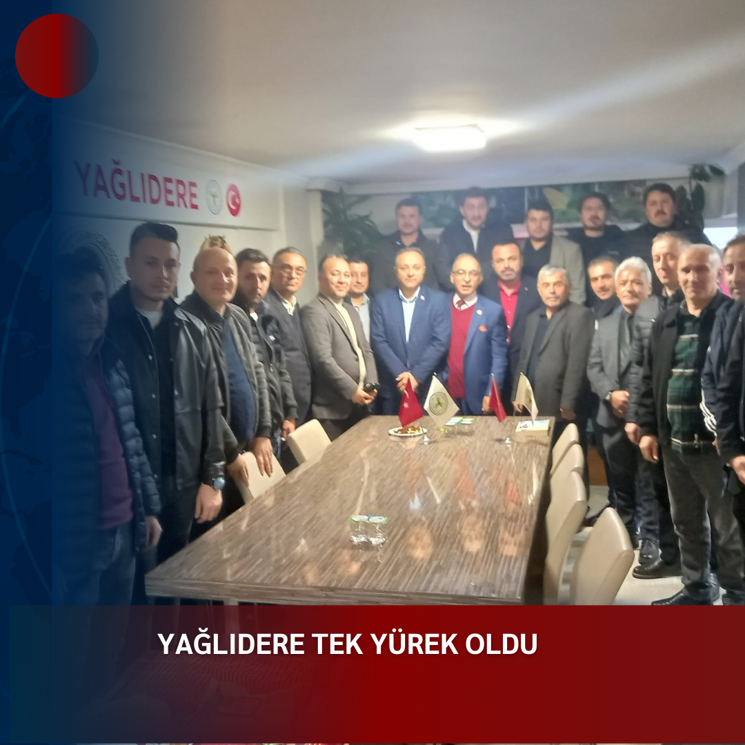 YAĞLIDERE TEK YÜREK OLDU