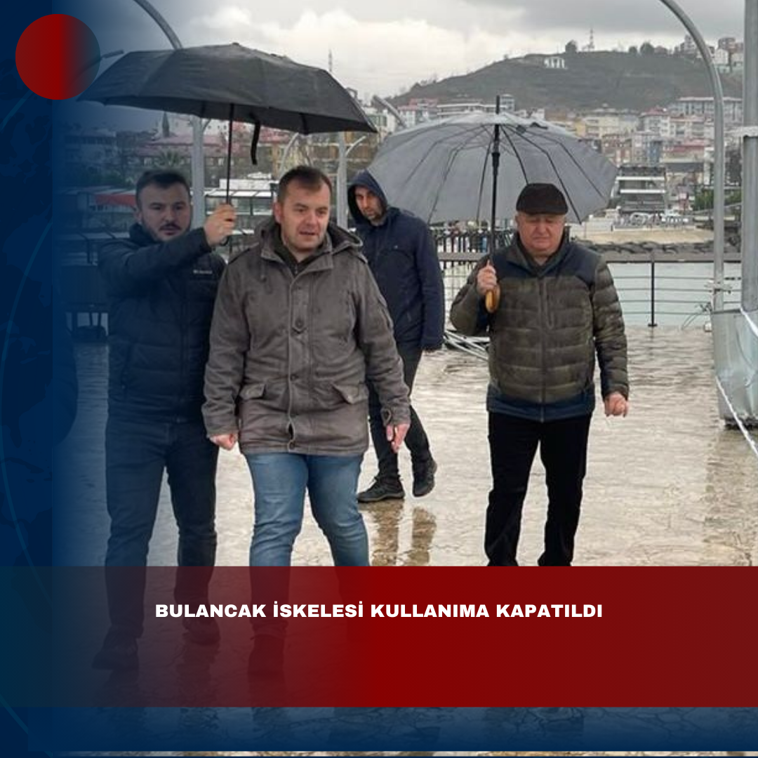 BULANCAK İSKELESİ KULLANIMA KAPATILDI