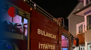 BULANCAK BELEDİYESİ İTFAİYE MÜDÜRLÜĞÜ EKİPLERİNDEN YANGINA MÜDAHALE