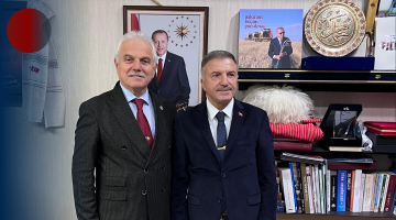 MİLLETVEKİLLERİ HASAN TURAN VE PROF. DR. NAZIM ELMAS, NİHAT DOKER İLE GÖRÜŞEREK SPOR ORGANİZASYONU HAKKINDA BİLGİ ALDI