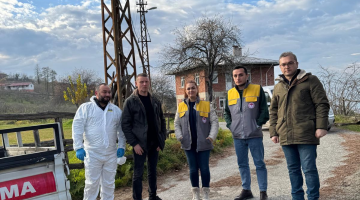 BULANCAK’ta KAHVERENGİ KOKARCAYA KARŞI KIŞLAK İLAÇLAMASI ÇALIŞMALARINA DEVAM EDİLİYOR