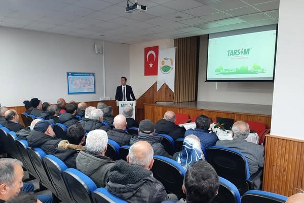 KEŞAP’TA ÇİFTÇİLER TARIM SİGORTASI KONUSUNDA BİLGİLENDİRİLDİ