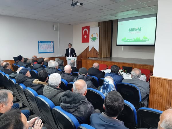 KEŞAP’TA ÇİFTÇİLER TARIM SİGORTASI KONUSUNDA BİLGİLENDİRİLDİ