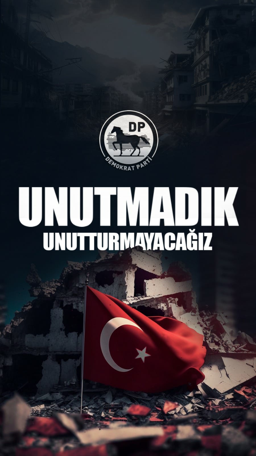 BİNLERCE İNSANIMIZI KAYBETTİĞİMİZ 6 ŞUBAT DEPREMLERİNİN ÜZERİNDEN İKİ YIL GEÇTİ