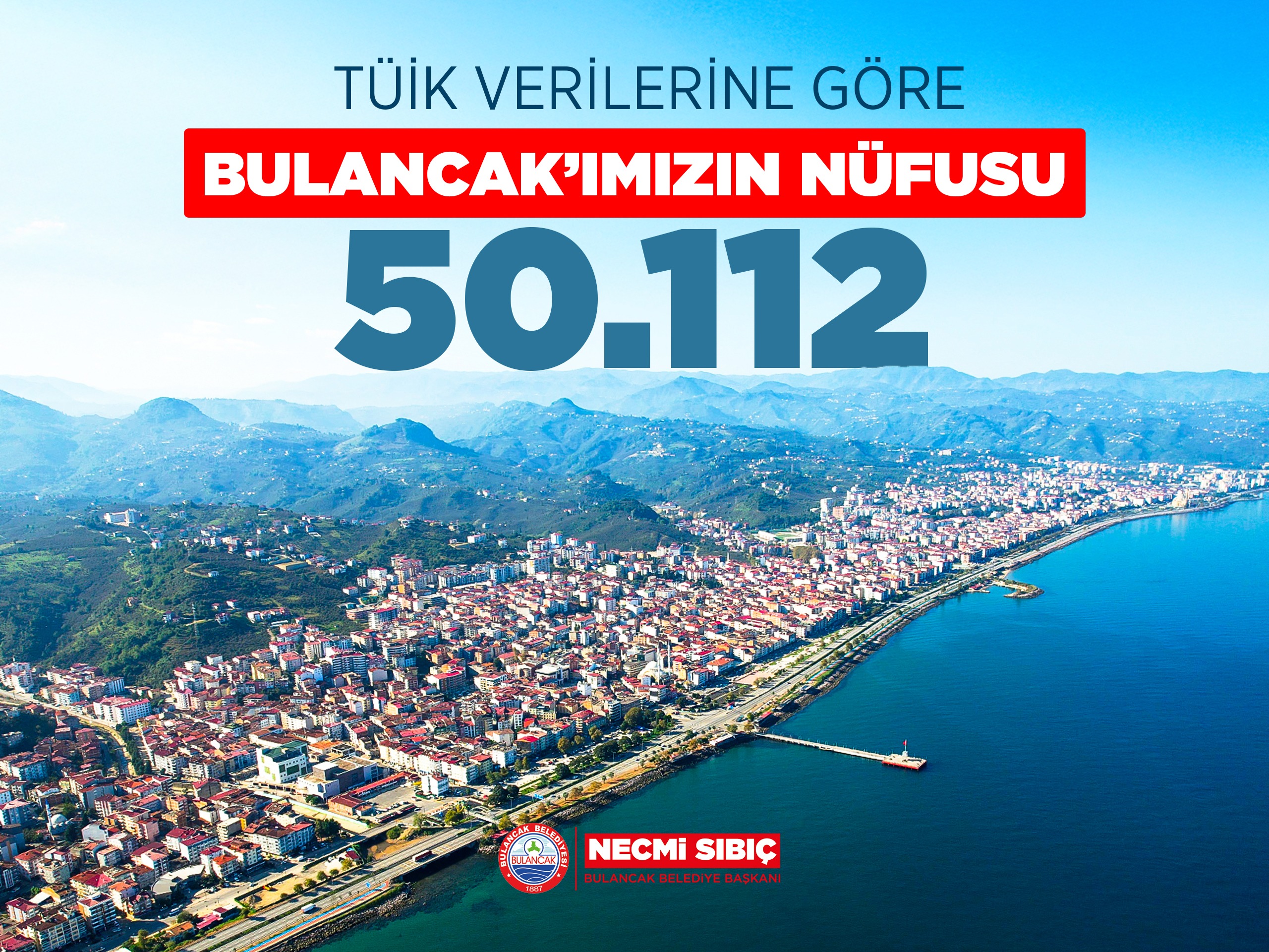 BULANCAK’ın RESMİ NÜFUSU 50 BİN 112 OLARAK AÇIKLANDI