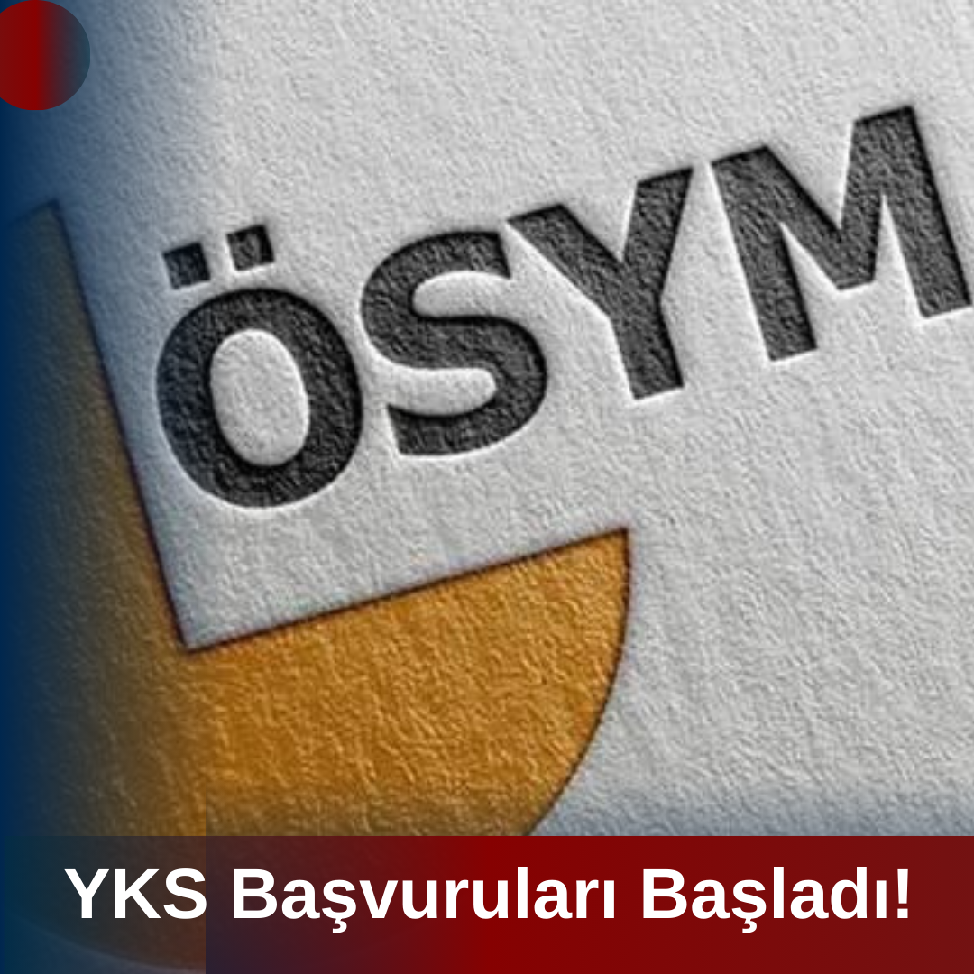 YKS Başvuruları Başladı!