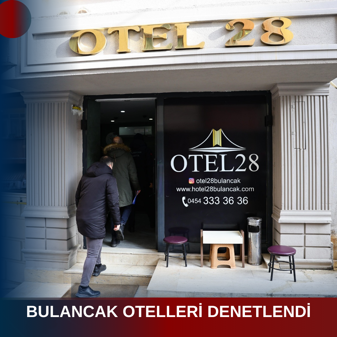 BULANCAK OTELLERİ DENETLENDİ