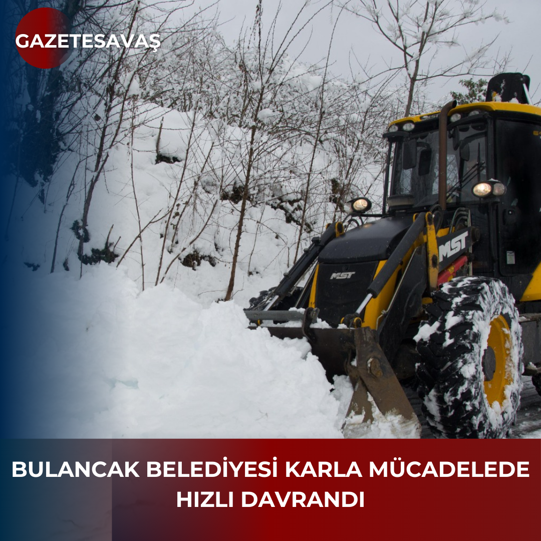 BULANCAK BELEDİYESİ KARLA MÜCADELEDE HIZLI DAVRANDI