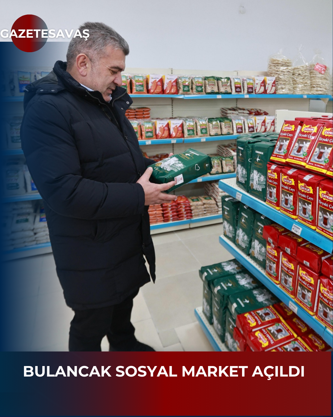 BULANCAK SOSYAL MARKET AÇILDI