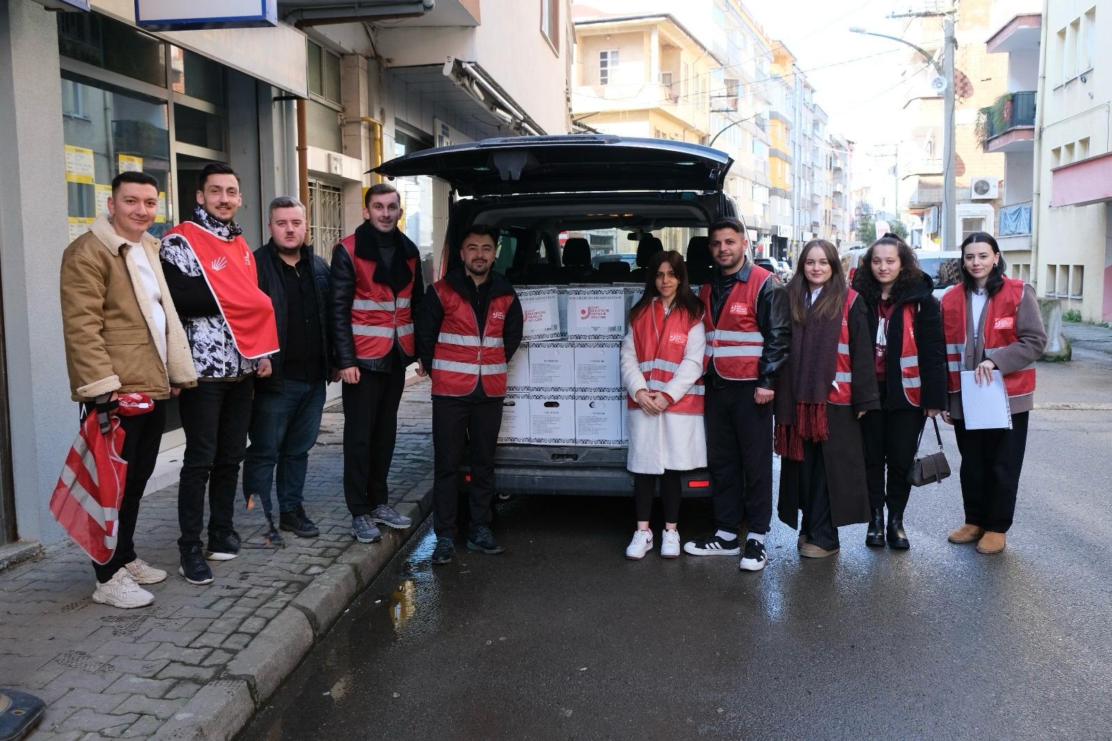 CHP BULANCAK GENÇLİK KOLLARI RAMAZAN’DA BEREKETİ PAYLAŞIYOR