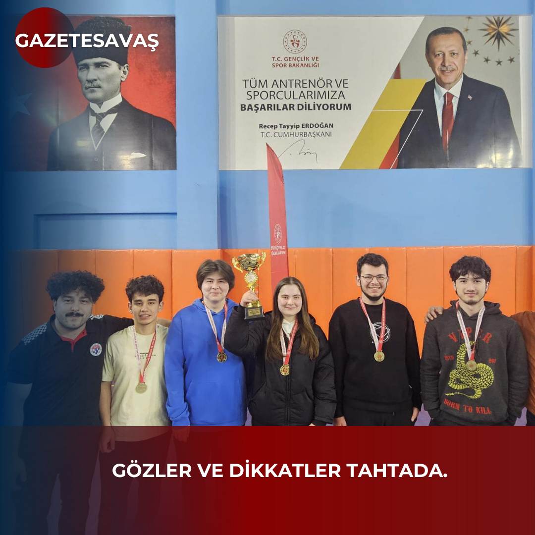 Gözler ve dikkatler tahtada.