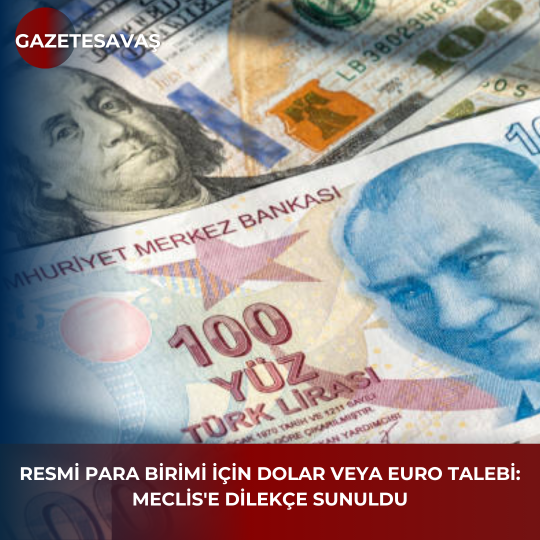 RESMİ PARA BİRİMİ İÇİN DOLAR VEYA EURO TALEBİ: MECLİS’e DİLEKÇE SUNULDU