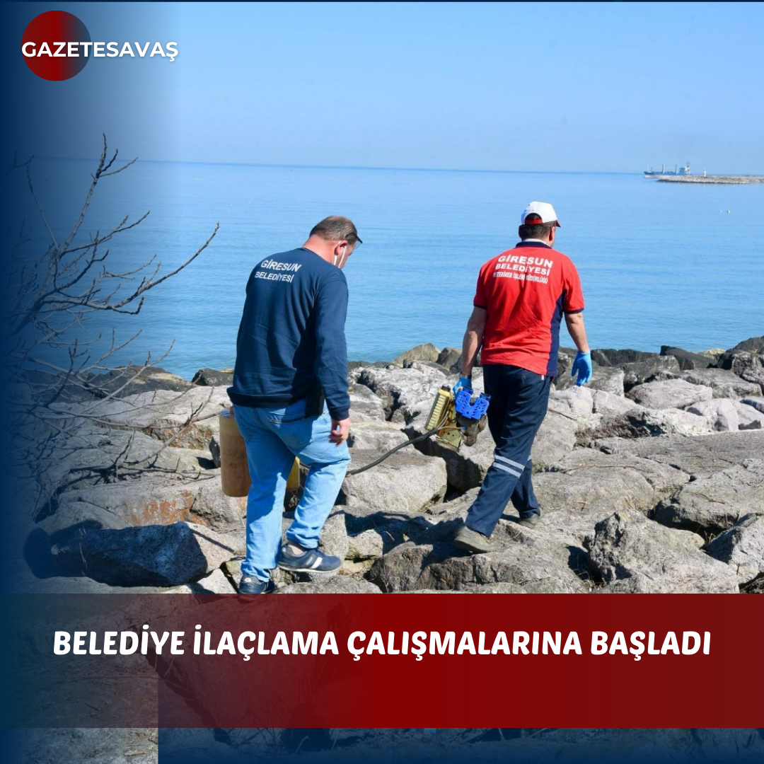 BELEDİYE İLAÇLAMA ÇALIŞMALARINA BAŞLADI