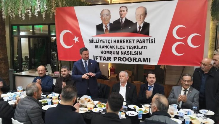 MHP BULANCAK’TA GÖNÜL SOFRASI: “BİRLİĞİMİZ DAİM, DİRLİĞİMİZ KAİM OLSUN”