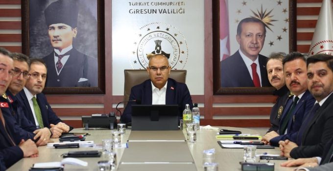 GİRESUN’DA OKUL GÜVENLİĞİ İÇİN ÜST DÜZEY ÖNLEM: VALİ KOÇ’TAN TAVİZSİZ TALİMAT