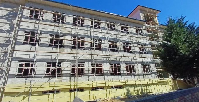 BULANCAK’TA EĞİTİM YATIRIMLARI YÜKSELİYOR: YUNUS EMRE İLKOKULU GÜN SAYIYOR