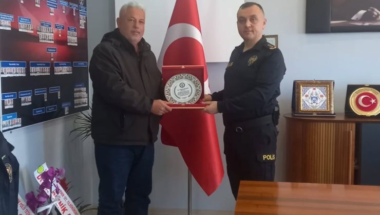 BULANCAK EMNİYETİNDE VEDA: MEHMET BÜLBÜL EMEKLİ OLDU