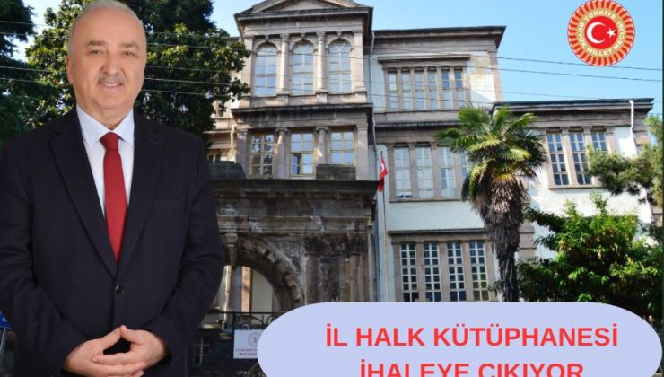 GİRESUN İL HALK KÜTÜPHANESİ PROJESİNDE İHALE TARİHİ BELLİ OLDU