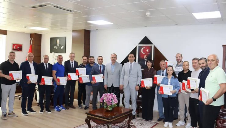 KAYMAKAM TUNCER’DEN ULUSAL VE ULUSLARARASI DERECELERE BAŞARI BELGESİ