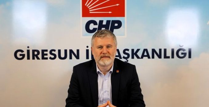 CHP GİRESUN İL BAŞKANI ŞENYÜREK ATEŞ PÜSKÜRDÜ: “ATANMIŞ İRADEYİ TANIMIYORUZ!”