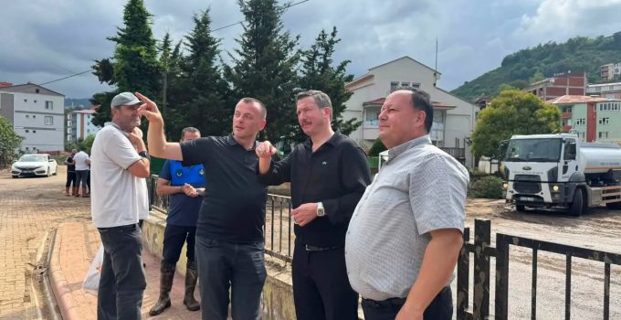 MİLLETVEKİLİ KONAL’DAN AFET BÖLGESİNE ZİYARET