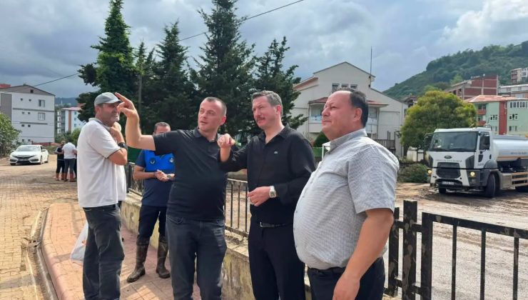 MİLLETVEKİLİ KONAL’DAN AFET BÖLGESİNE ZİYARET