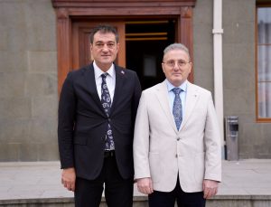 BAŞKAN KÖSE’DEN ÇAKIRMELİKOĞLU VE BÖLÜK’E HAYIRLI OLSUN ZİYARETİ