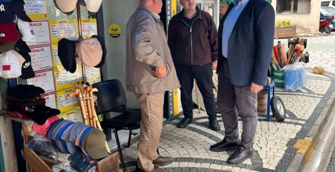 BAŞKAN SIBIÇ BULANCAK SOKAKLARINDA VATANDAŞLARLA BULUŞTU