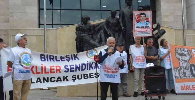 BİRLEŞİK EMEKLİLER SENDİKASI ANKARA’YA YÜRÜYOR