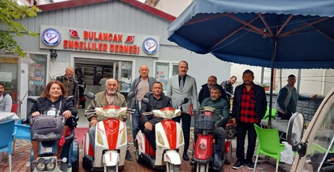 ŞENEL BULUT’TAN BULANCAK ENGELLİLER DERNEĞİ’NE ZİYARET