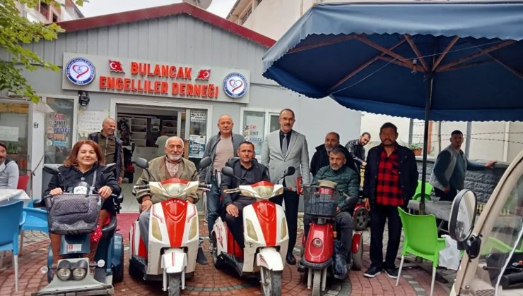 ŞENEL BULUT’TAN BULANCAK ENGELLİLER DERNEĞİ’NE ZİYARET